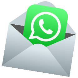 gesprek whatsapp mailen